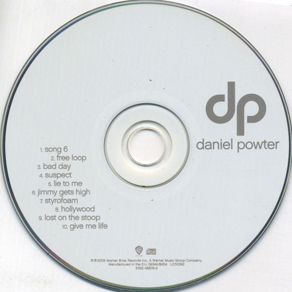 Daniel Powter - DP | Warner Bros. Records (9362-48809-2) - 3