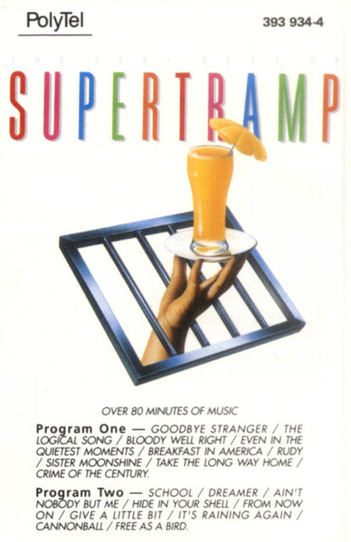 Supertramp - The Very Best Of Supertramp [Cassette] | PolyTel (393 934-4)