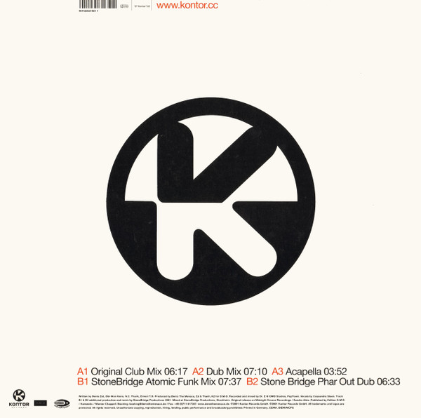 Denis The Menace - My Friend Is A Deejay | Kontor Records (Kontor150) - 2