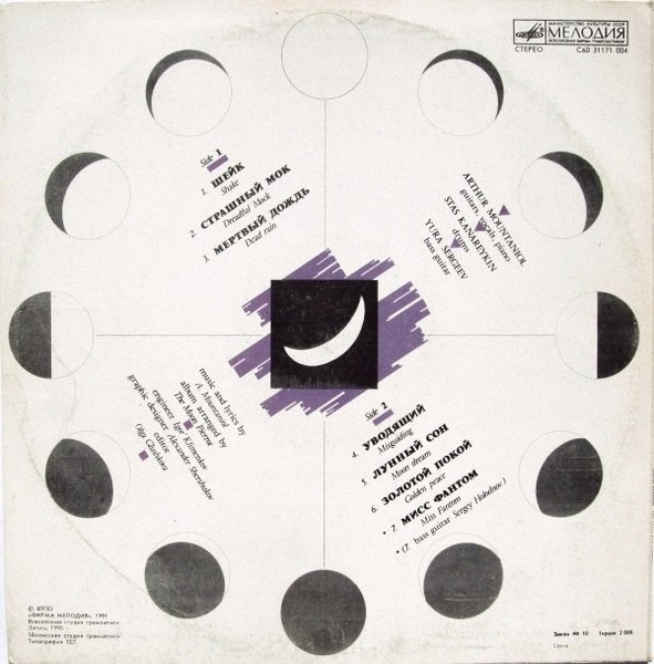 Лунный Пьеро - The Moon Pierrot 1 | Мелодия (С60 31171 004) - 2 Лунный Пьеро - The Moon Pierrot 1 | Мелодия (С60 31171 004) - 2