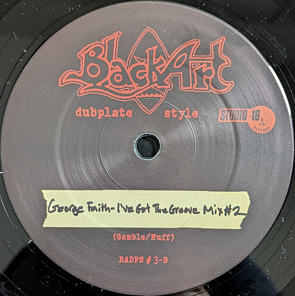 George Faith - I've Got The Groove | Black Art (BADPS # 3) - 4