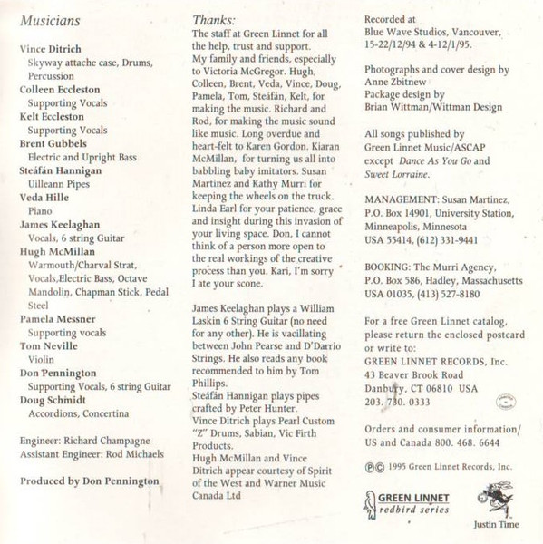 James Keelaghan - A Recent Future | Justin Time (JTR 8453-2) - 4