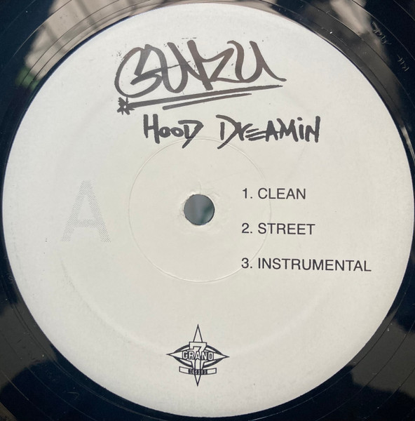 Guru - Hood Dreamin / Don Status | 7 Grand Records (12 SVG 6P) - main