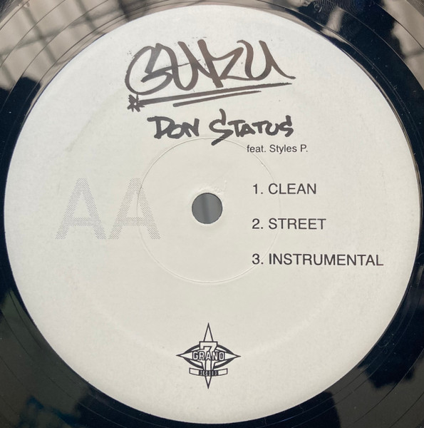 Guru - Hood Dreamin / Don Status | 7 Grand Records (12 SVG 6P) - 2