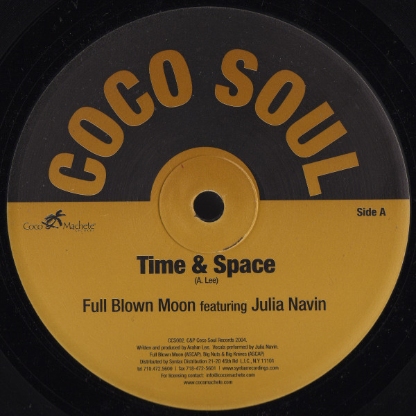 Full Blown Moon Featuring Julia Navin - Time & Space | Coco Soul Records (CCS002)