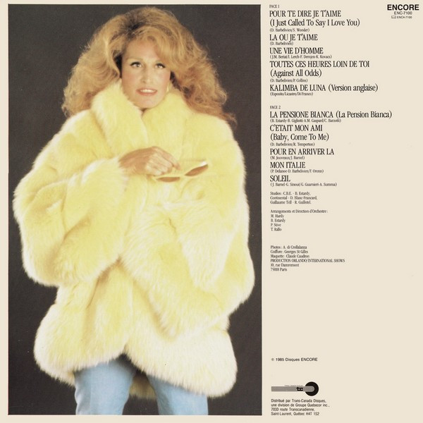 Dalida - Pour Te Dire Je T'aime | Disques Encore (ENC-7100) - 2 Dalida - Pour Te Dire Je T'aime | Disques Encore (ENC-7100) - 2