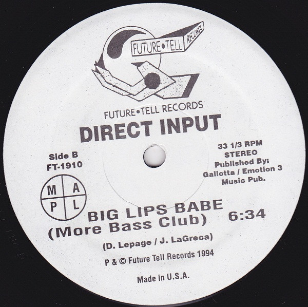 Direct Input - Big Lips Babe | Future Tell (FT-1910) - 2 Direct Input - Big Lips Babe | Future Tell (FT-1910) - 2