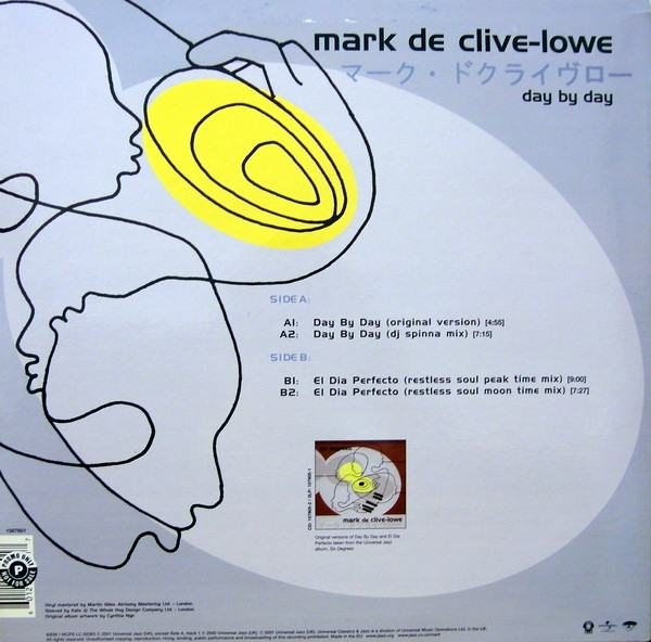Mark De Clive-Lowe - Day By Day | Universal Jazz (1587601) - 2 Mark De Clive-Lowe - Day By Day | Universal Jazz (1587601) - 2