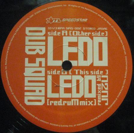 Dub Squad - Ledo | Speedstar International (SPIS-002) - main