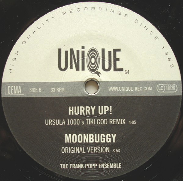 The Frank Popp Ensemble - You've Been Gone Too Long | Unique (UNIQUE 064-1) - 4 The Frank Popp Ensemble - You've Been Gone Too Long | Unique (UNIQUE 064-1) - 4