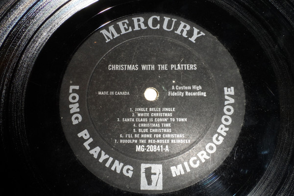 The Platters - Christmas With The Platters | Mercury (MG-20841) - 4 The Platters - Christmas With The Platters | Mercury (MG-20841) - 4