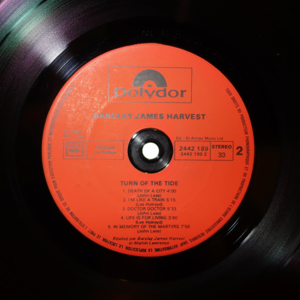 Barclay James Harvest - Turn Of The Tide | Polydor (2442 189) - 4
