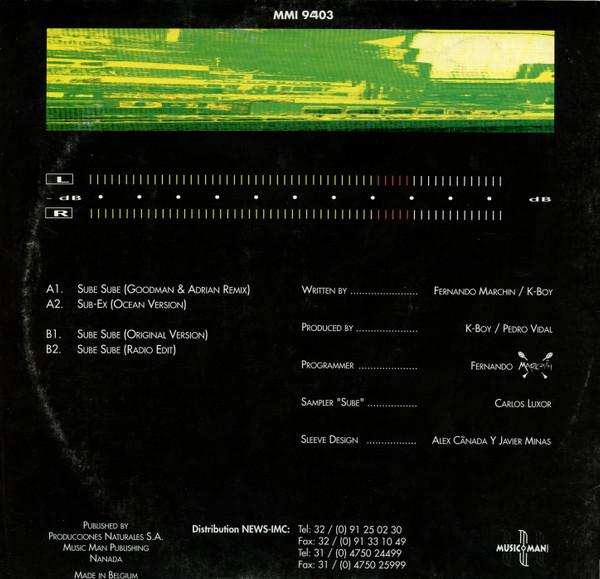 Marchin - Sube Sube | Music Man Records (MMI 9403) - 2