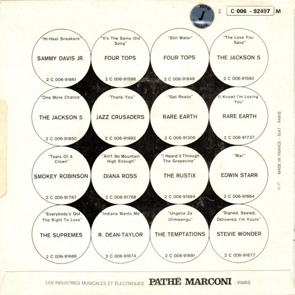 The Supremes - Nathan Jones | Tamla Motown (2C 006-92497) - 2