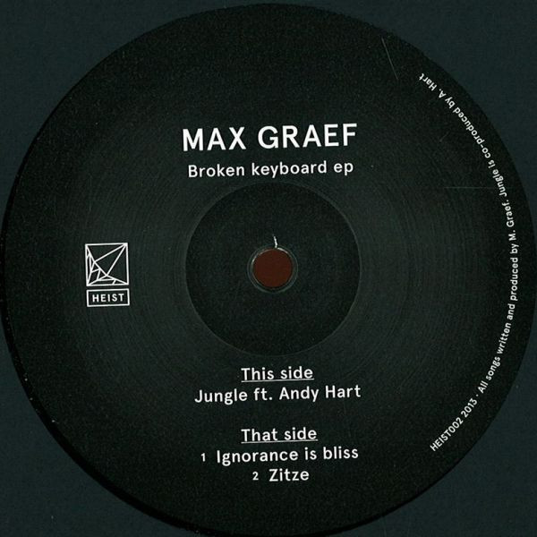 Max Graef - Broken Keyboard EP | Heist (HEIST002)