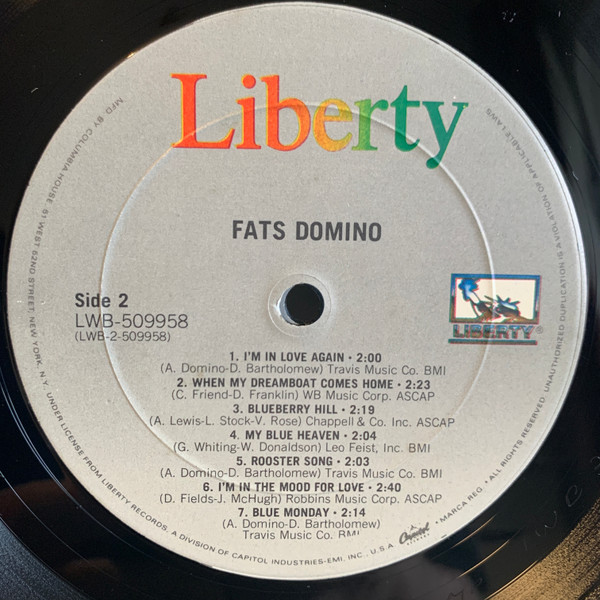 Fats Domino - Fats Domino | Liberty (LWB-509958) - 4