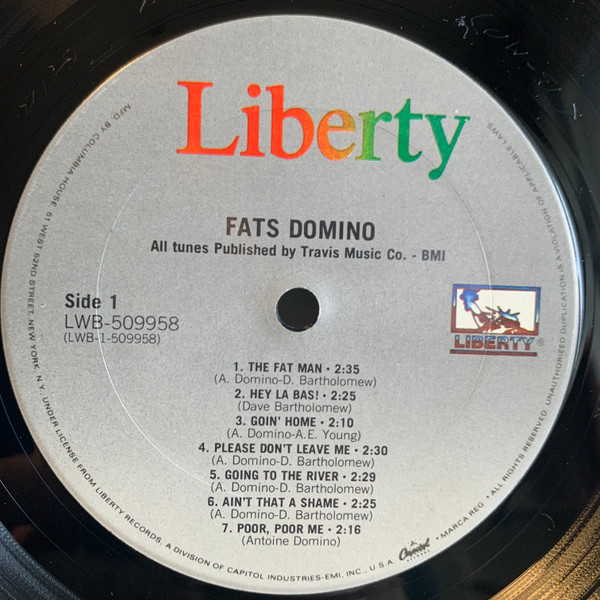 Fats Domino - Fats Domino | Liberty (LWB-509958) - 3