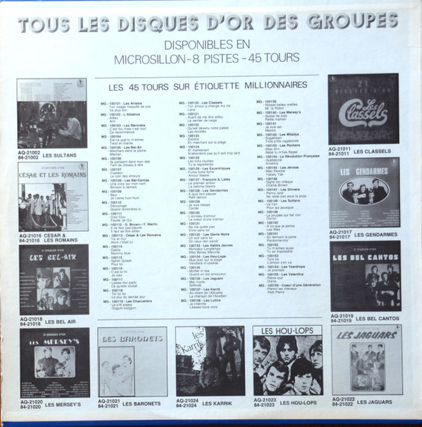 Les Gendarmes - 21 Disques D'or [Vinyl] | Les Archives Du Disque Québécois (AQ-21017) - 2