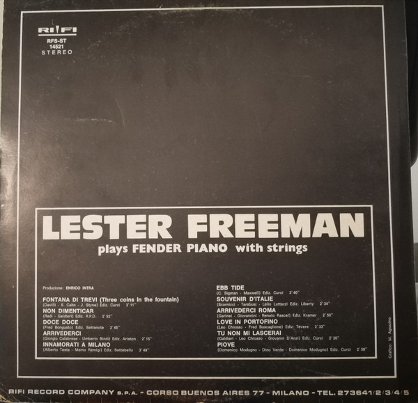 Lester Freeman - plays FENDER PIANO with strings | Rifi (RFS-ST 14521) - 2