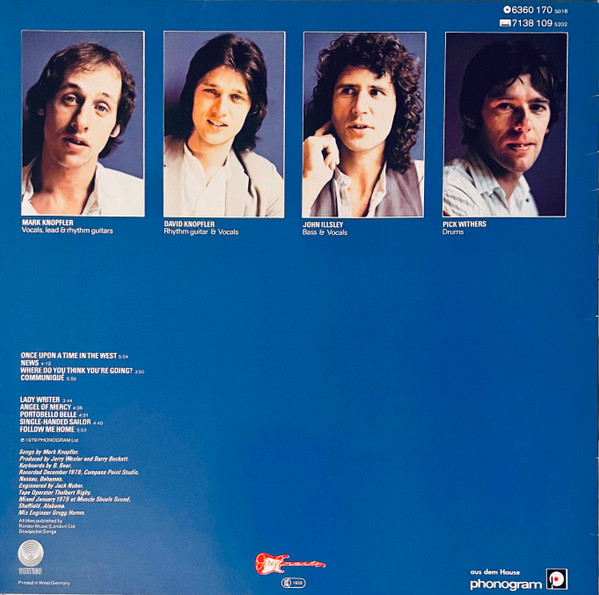 Dire Straits - Communiqué | Vertigo (6360 170) - main
