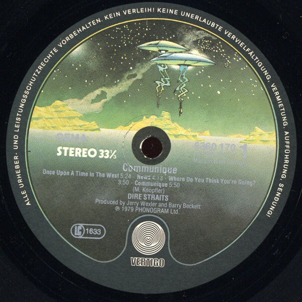 Dire Straits - Communiqué | Vertigo (6360 170) - 2