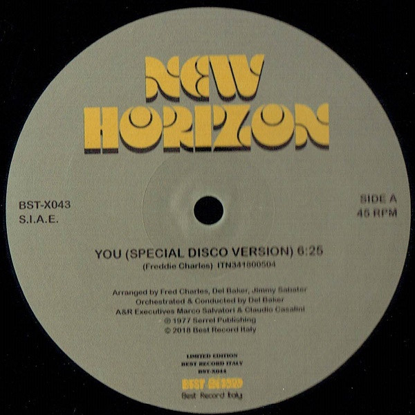 New Horizon - You | Best Record Italy (BST-X043) - 2 New Horizon - You | Best Record Italy (BST-X043) - 2