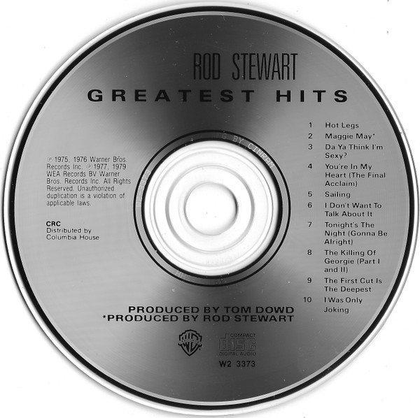 Rod Stewart - Greatest Hits | Warner Bros. Records (W2 3373) - 3 Rod Stewart - Greatest Hits | Warner Bros. Records (W2 3373) - 3