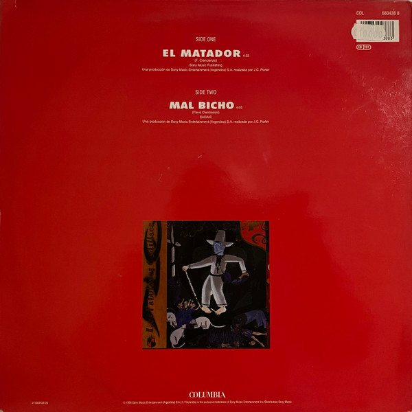 Los Fabulosos Cadillacs - El Matador | Columbia (660438 8) - 2