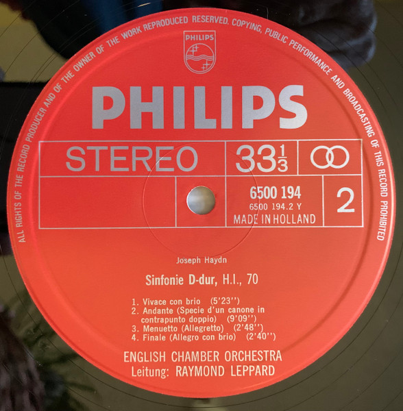 Symphonies No. 48 "Maria Theresa" And No. 70