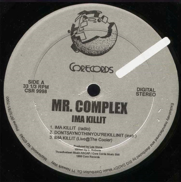 Mr. Complex - Ima Killit | CoRecords (CSR 9998) - 3 Mr. Complex - Ima Killit | CoRecords (CSR 9998) - 3