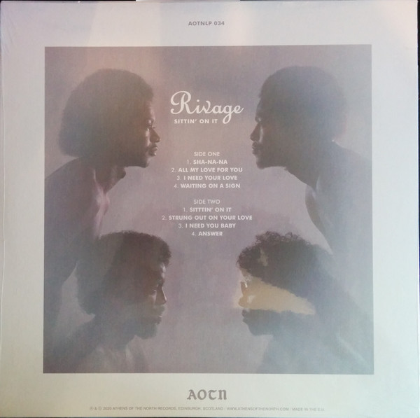 Rivage - Sittin' On It | Athens Of The North (AOTNLP 034)