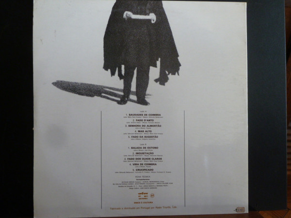 José Afonso - Fados De Coimbra E Outras Canções | Orfeu (FP 6011) - 3