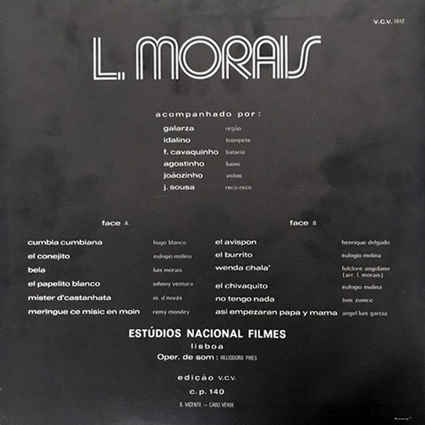 Luis Morais - Cumbia | A Voz De Cabo-Verde (V.C.V. 1012) - 2
