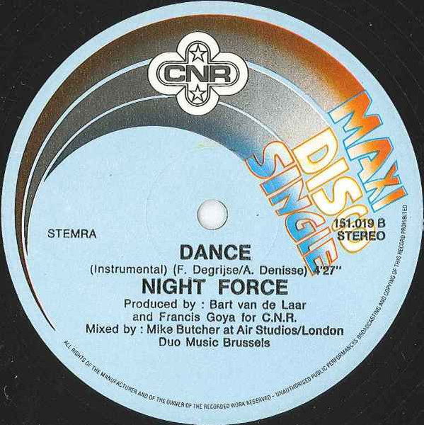 Night Force - Dance | CNR (151.019) - 4