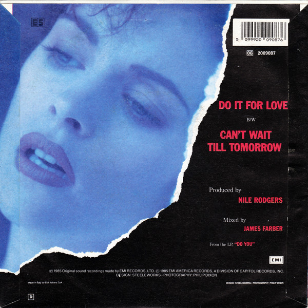 Sheena Easton - Do It For Love | EMI (06 2009087) - 2