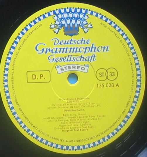 Michel Richard Delalande , Jean-Joseph Mouret , Jean-Philippe Rameau , Jacques-Christophe Naudot - Franzosische Meister Des Barock | Deutsche Grammophon (135028) - 2