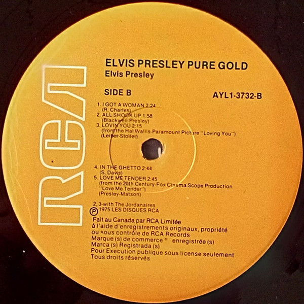 Elvis Presley - Pure Gold [Vinyl] | RCA (AYL1-3732) - 4