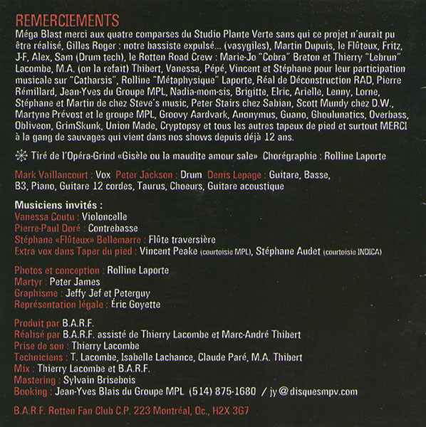 Blasting All Rotten Fuckers - Catharsis [CD] | Press Play Productions (PPP0772) - 4