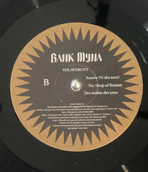 Bank Myna - Volaverunt | Stellar Frequencies (SF019) - 3 Bank Myna - Volaverunt | Stellar Frequencies (SF019) - 3