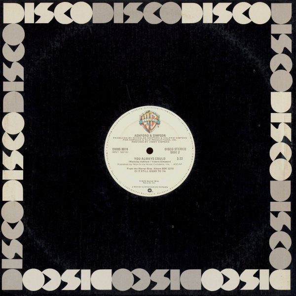 Ashford & Simpson - Found A Cure | Warner Bros. Records (DWBS 8874) - 4
