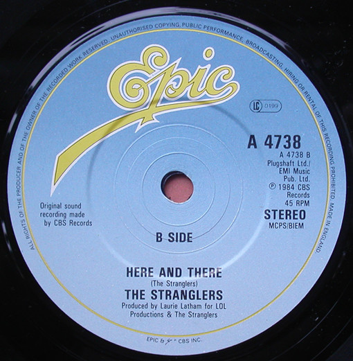 The Stranglers - Skin Deep | Epic (A 4738) - 4