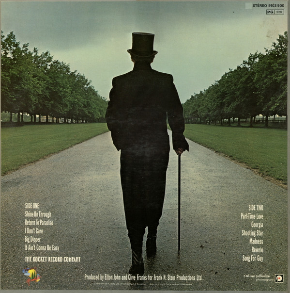Elton John - A Single Man | The Rocket Record Company (9103 500) - 2 Elton John - A Single Man | The Rocket Record Company (9103 500) - 2