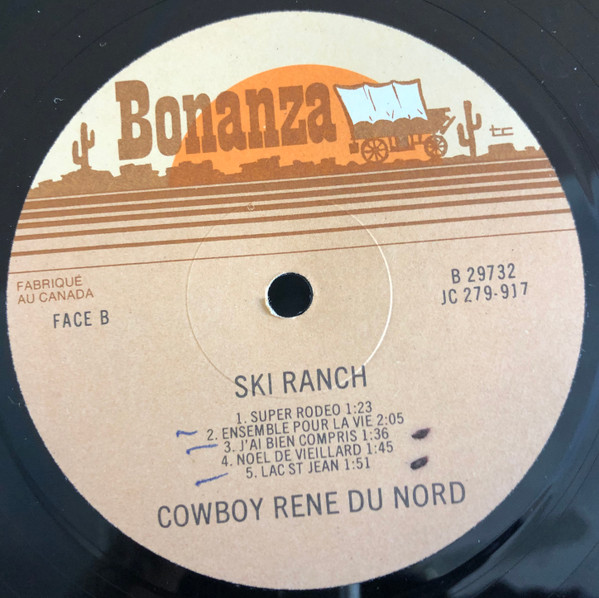 Cowboy René Du Nord - Ski-Ranch [Vinyl] | Bonanza (B-29732) - 4