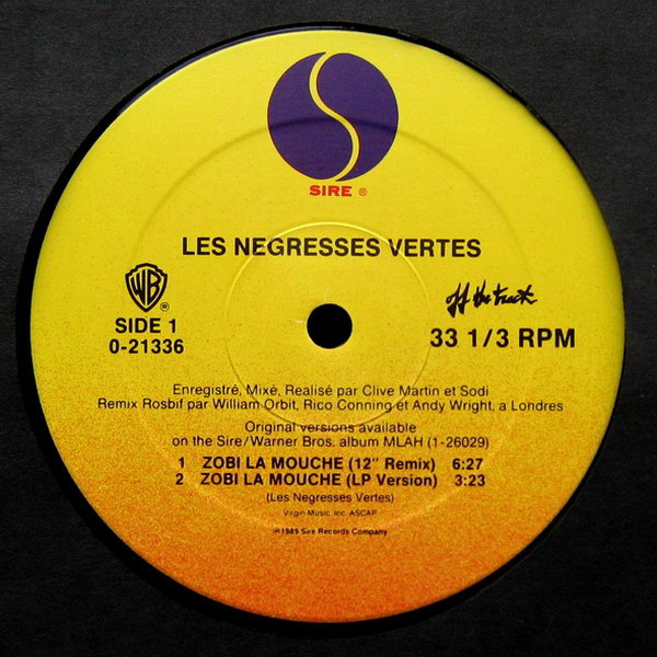 Les Negresses Vertes - Zobi La Mouche | Sire (0-21336) - 3 Les Negresses Vertes - Zobi La Mouche | Sire (0-21336) - 3