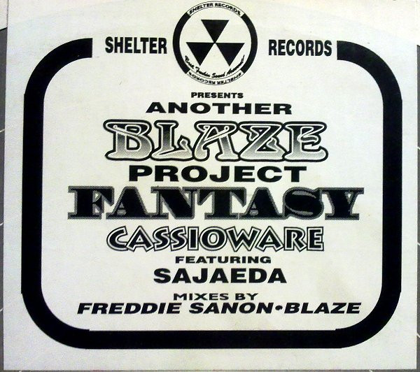 Cassio Ware Featuring Sajaeda - Fantasy | Shelter Records (SHL-1008) - 3 Cassio Ware Featuring Sajaeda - Fantasy | Shelter Records (SHL-1008) - 3