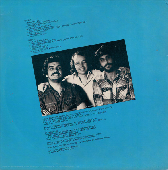 Azymuth - Light As A Feather | Milestone (M-9089) - 2 Azymuth - Light As A Feather | Milestone (M-9089) - 2