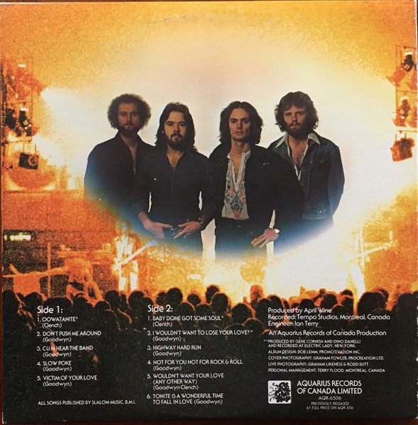 April Wine - Stand Back | Aquarius Records (AQR-6506) - 2 April Wine - Stand Back | Aquarius Records (AQR-6506) - 2