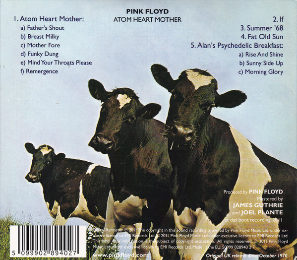 Pink Floyd - Atom Heart Mother | EMI (50999 028940 2 7) - 2