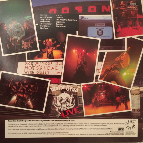 Motörhead - No Sleep 'til Hammersmith | Bronze (893 046) - 2 Motörhead - No Sleep 'til Hammersmith | Bronze (893 046) - 2