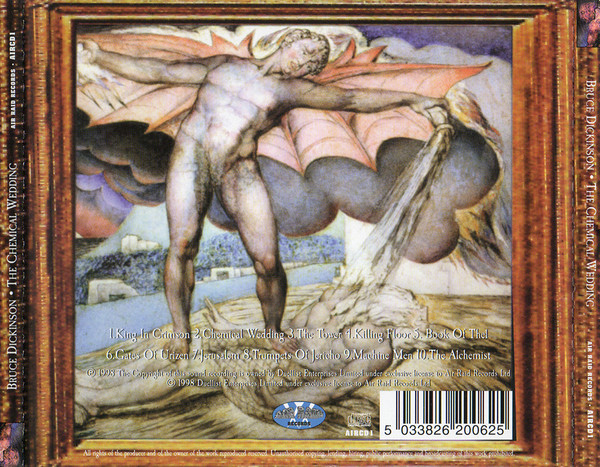 Bruce Dickinson - The Chemical Wedding | Air Raid Records (AIRCD1) - 2